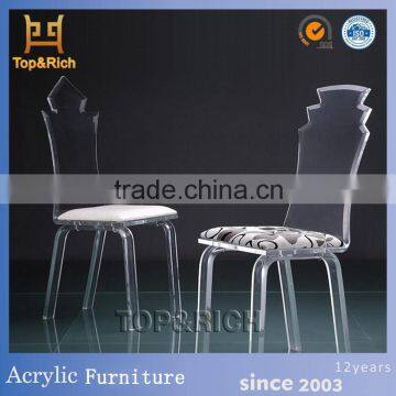 Factory directly OEM clear acrylic lucite plexiglass chair