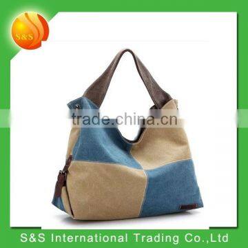 2015 European fashion good looking women canvas tote bag