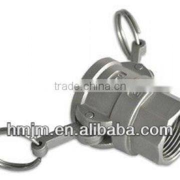 hm ss304 ss316 stainless steel quick coupling type D