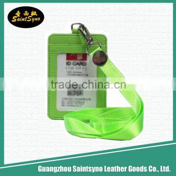 Custom ID name card holder PU/Genuine Leather luggage Tag