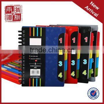 Recycled PP Material Cover 5 Subject Notebook photo-2