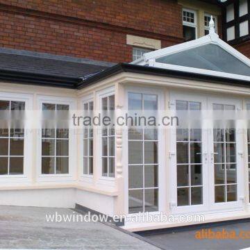 2016 hot choosing pvc casement grilles doors with cheap price