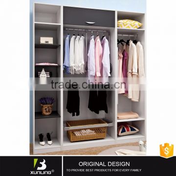 Hanging Clothes Wardrobe Cheap Bedroom Wood Furniture