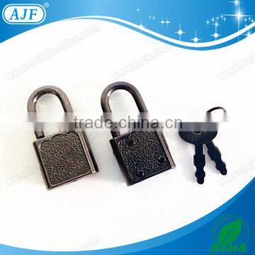 AJF 2015 Zinc Alloy Mini Metal Diary With Lock and Key Handbags, Book Locks photo-2