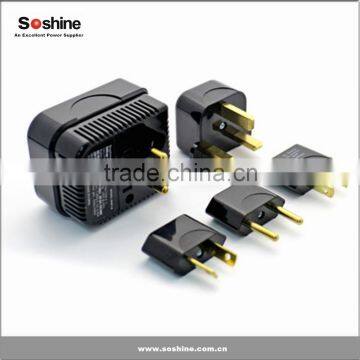 Soshine International Converter and Plug Adapter Set 4 Country-coded Adaptor Plugs photo-3