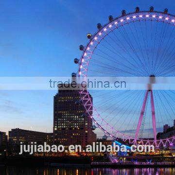 Amusement Park Big Ferris Wheel with Colorful LED Lights for Sale