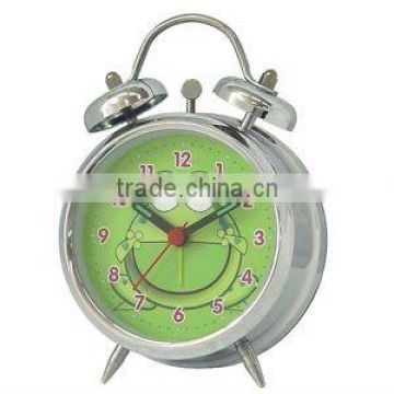 3 inches metal alarm clock, promotion gift, desk clock