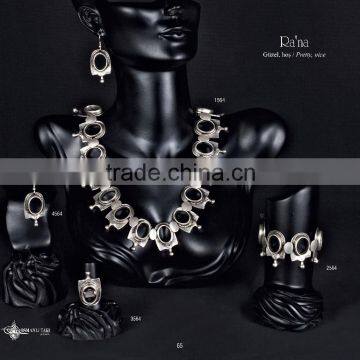 Top quality fashion turkish style silver plated ring Rana 3564