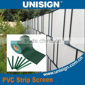 Unisign Good Quality PVC Sichtschutzstreifen Zaunblende photo-2