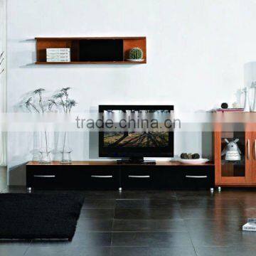 Modern wall TV cabinet set