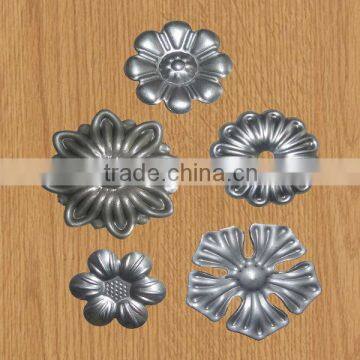 wrought steel flowers