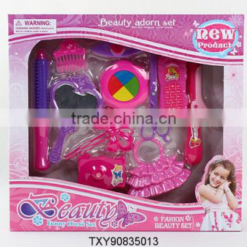 Kids play toys Flashing Hair Accessories/Ornaments/Beaty Sets with Bag