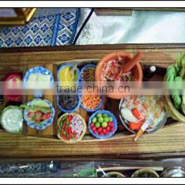Mini Floating Restaurant On Boat Set