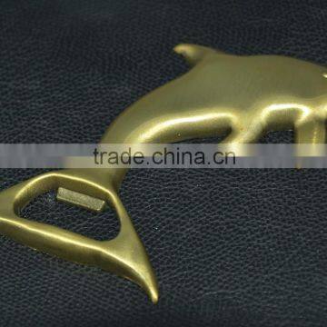 Custom Excellent quality brushed gold bottle opener