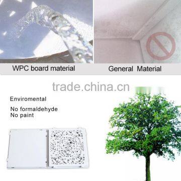 Shallow White Wood Tray With Many Size