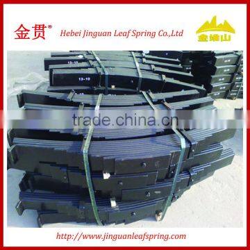 QT20T SEMITRAILER TRUCK SUP9 60SI2MN leaf spring assembly