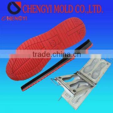 2014 High quality custom rubber sole mould supplier