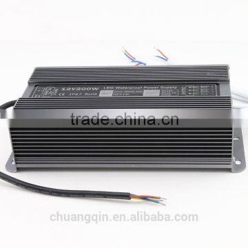 200W LED Transformer 110/220V to 12V Led Lamp Driver Waterproof IP67 Best Quality Power Adapter Supply photo-2