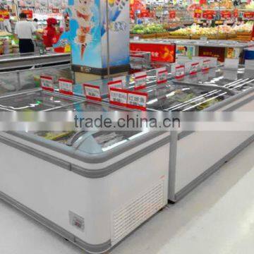 supermarket meat/fish/frozen food display freezer