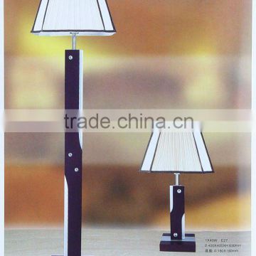 2015 Arts hot selling wooden coffee table lamps/lights with CE