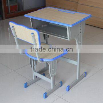 Ningbo Hot sale adjustable school desk and chair