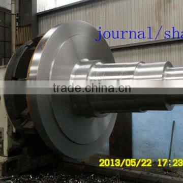 forging steel journal of jumbo press roll for paper machine