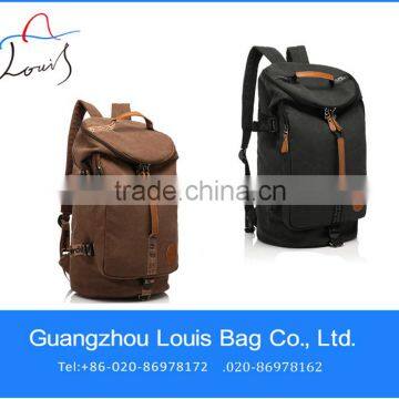 Chinese manufacturer canvas backpack vintage canvas backpack Korean fashion backpack