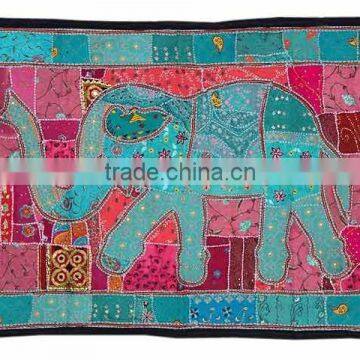 Indian Tapestry Handmade Embroidered Wall Hanging Throw