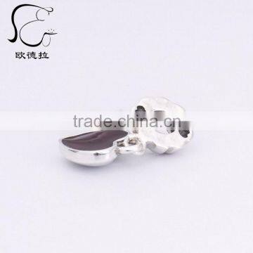 Antique Silver Family Love Heart Charms photo-3