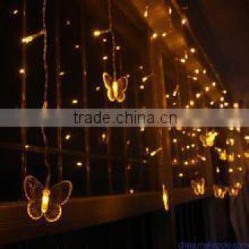 Christmas lights 2016 warm white string curtain light for party and wedding decoration