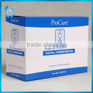 Grey card paper box paper packing box for digital thermometer