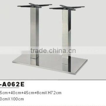 Dining Coffee Round Metal Chrome stainless steel Table Base Table leg HS-A062E