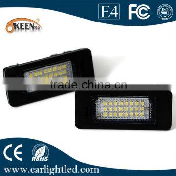Best price guaranteed light up license plate DC12V-30V led license light for B mw 1,3,5 ,X series
