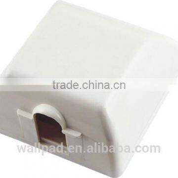 2015 Wholesaler Luxury Wallpad for Wall Switch Socket Outlet 86 type White Waterproof Electrical Plastic Box Enclosures