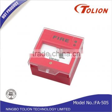 Emergency Push Button Fire Manual Call Point With Led Indicator