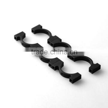 25mm Tube Clamp, Dual Aluminum Clamp,Carbon Fiber Tube clip for Drone