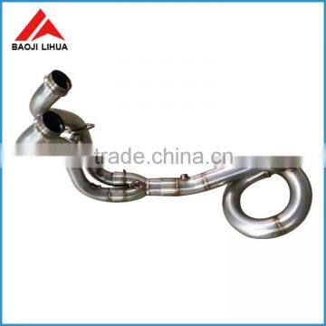 Gr2 titanium exhaust muffler pipe with factory price