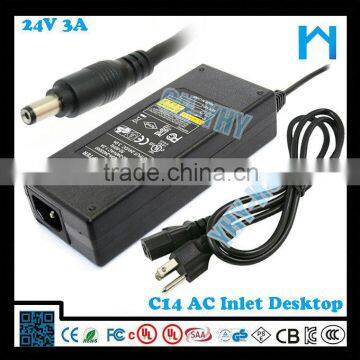 ac to dc Adapter 24v 3a Desk Nature Use Input 110v photo-6
