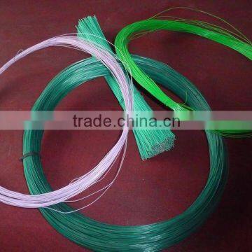 Galvanized and pvc coated iron wire