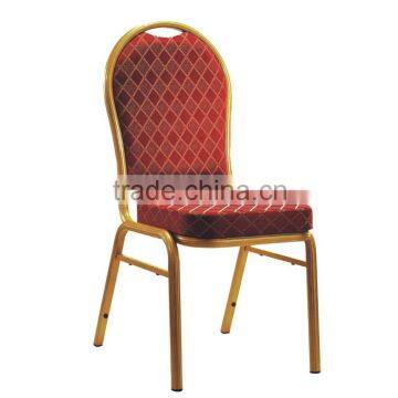 Modern Stackable Wedding Party Metal Aluminum Hotel Banquet Chair