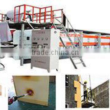 new insulation material phenolic resin board forming machine