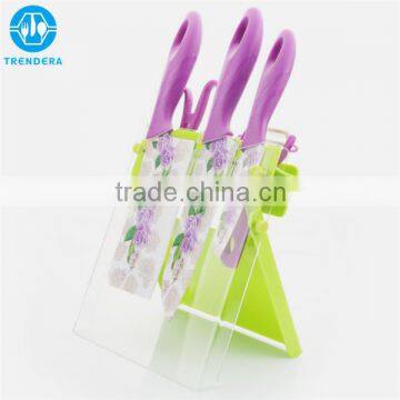 Novelty Design With Acrylic Stand Knife Set for Kitchen photo-4