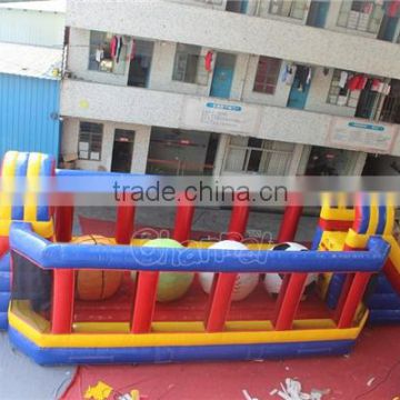 inflatable wipeout ball challenge, inflatable wipeout course for sale