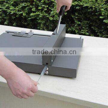 Factory price metal manual folding machine for small business