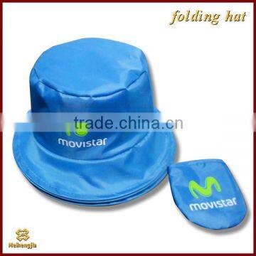 Best price competitive advertising Nylon foldable fishing cap