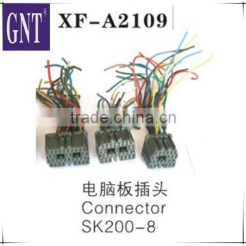excavator SK200-8 controller panel plug
