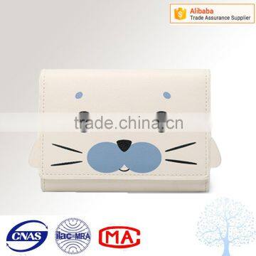 Cute animal shape ladies and children wallet with card holder and money clip