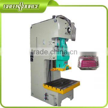 Aluminium foil bread container making machine