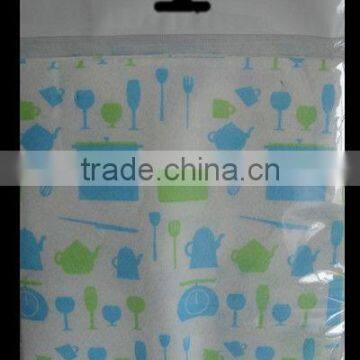 printed colorful flower multi-usage cleaning cloth