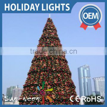 Outdoor Christmas Decoration Led Light Large Artificial Christmas Trees Light